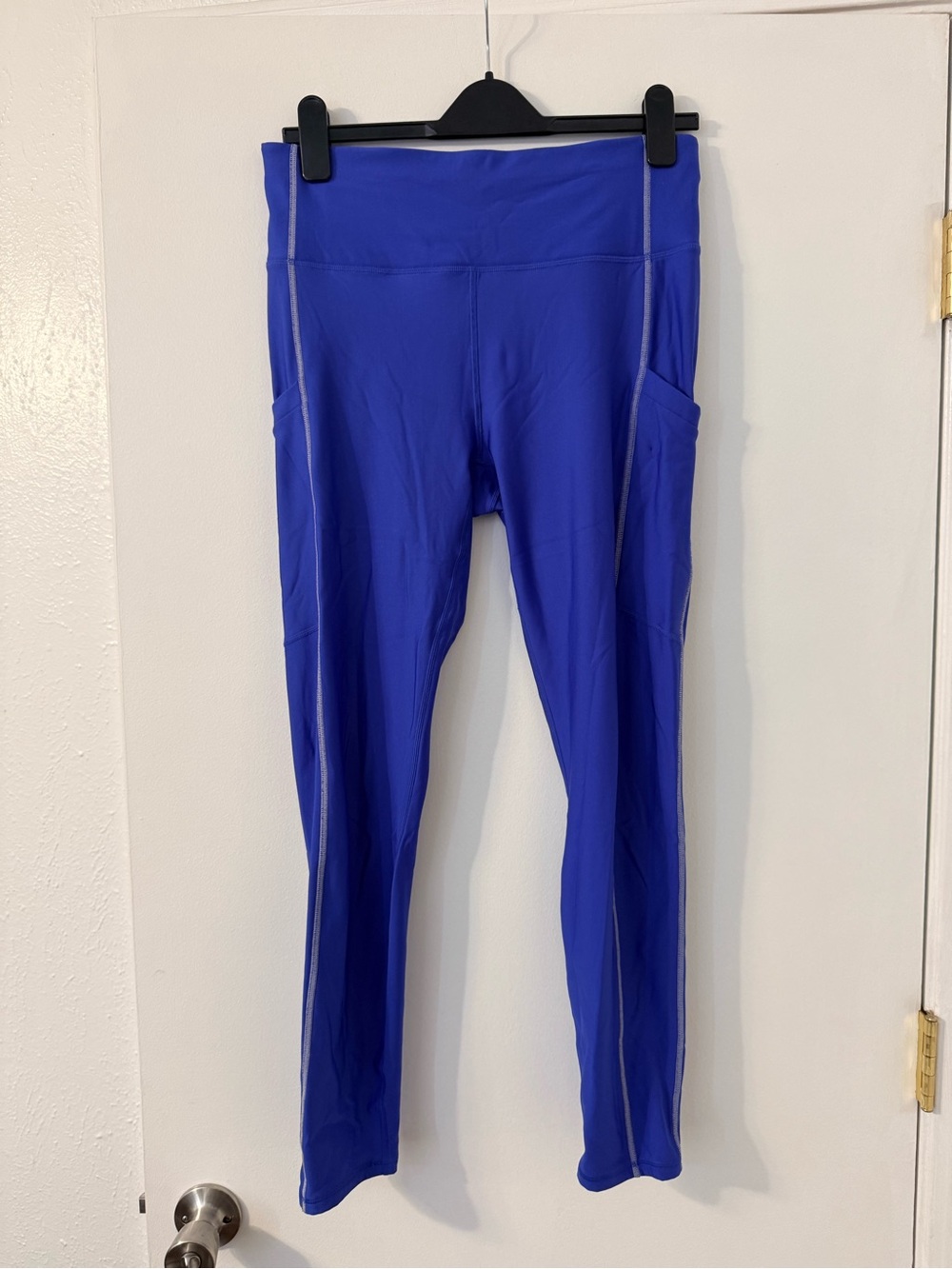 Fabletics Royal Blue High-Rise Pocket Leggings